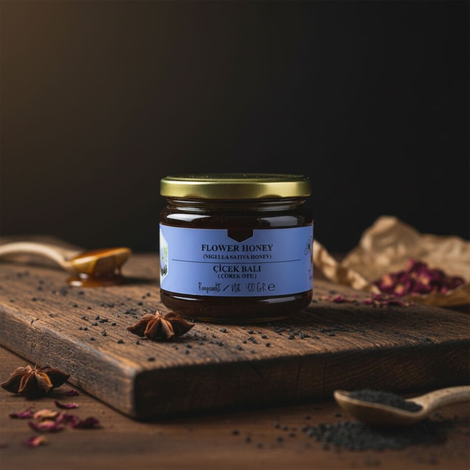 Süzme Çörek Otu Balı 400 Gr