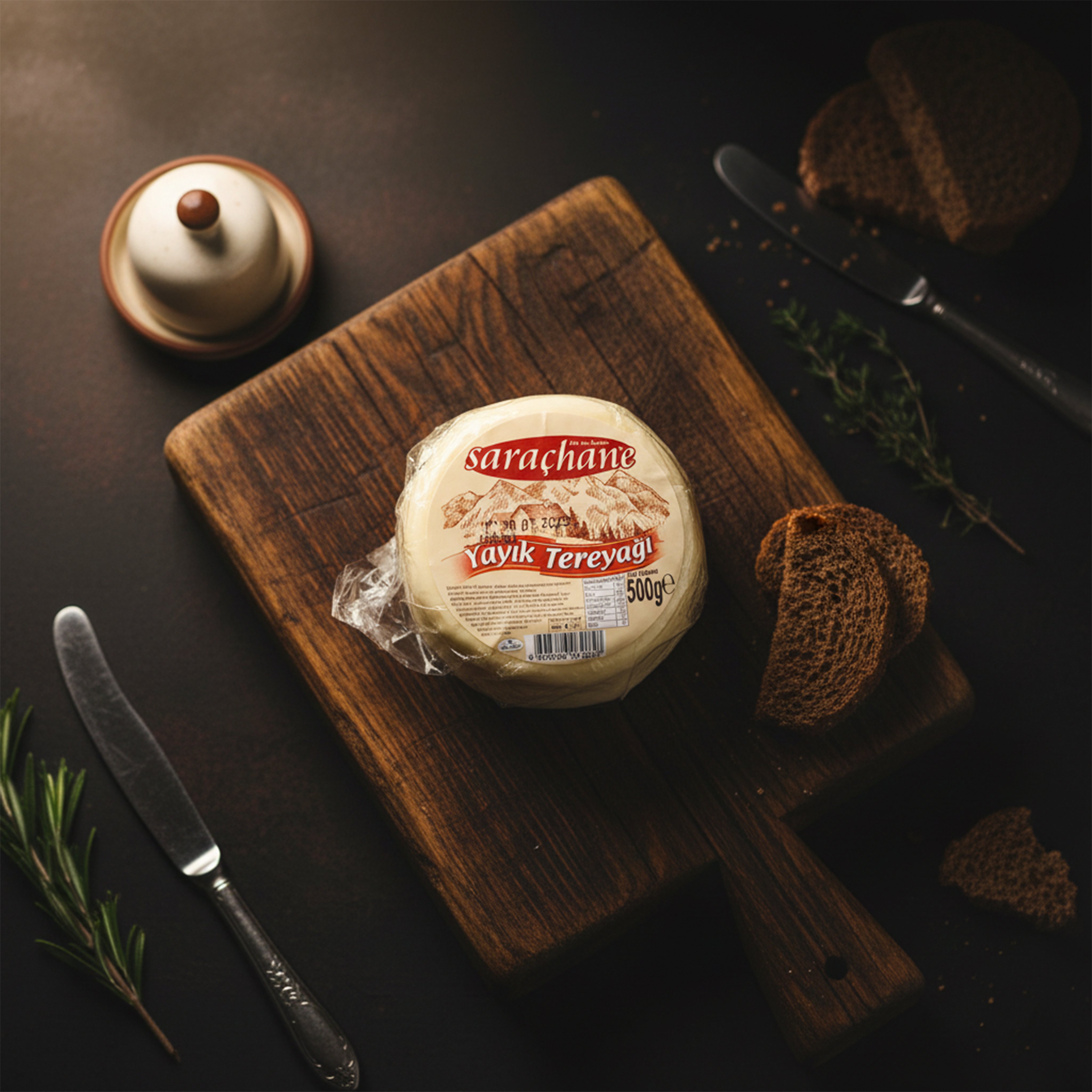 Kahramanmaraş Tuzsuz Yayık Tereyağı 500 Gr