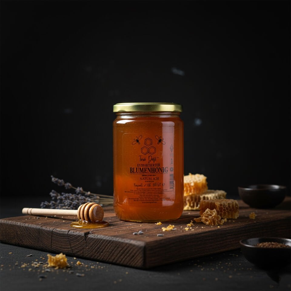 Süzme Çiçek Balı 860 Gr