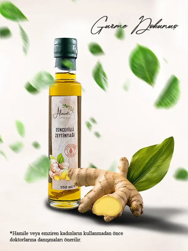 Zencefilli Zeytinyağı 250 ml