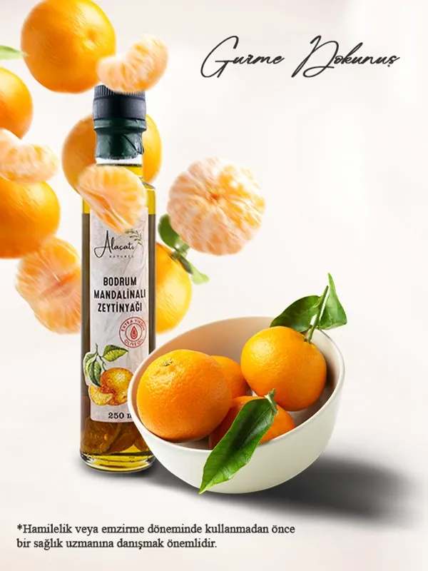 Bodrum Mandalinalı Zeytinyağ 250 ml
