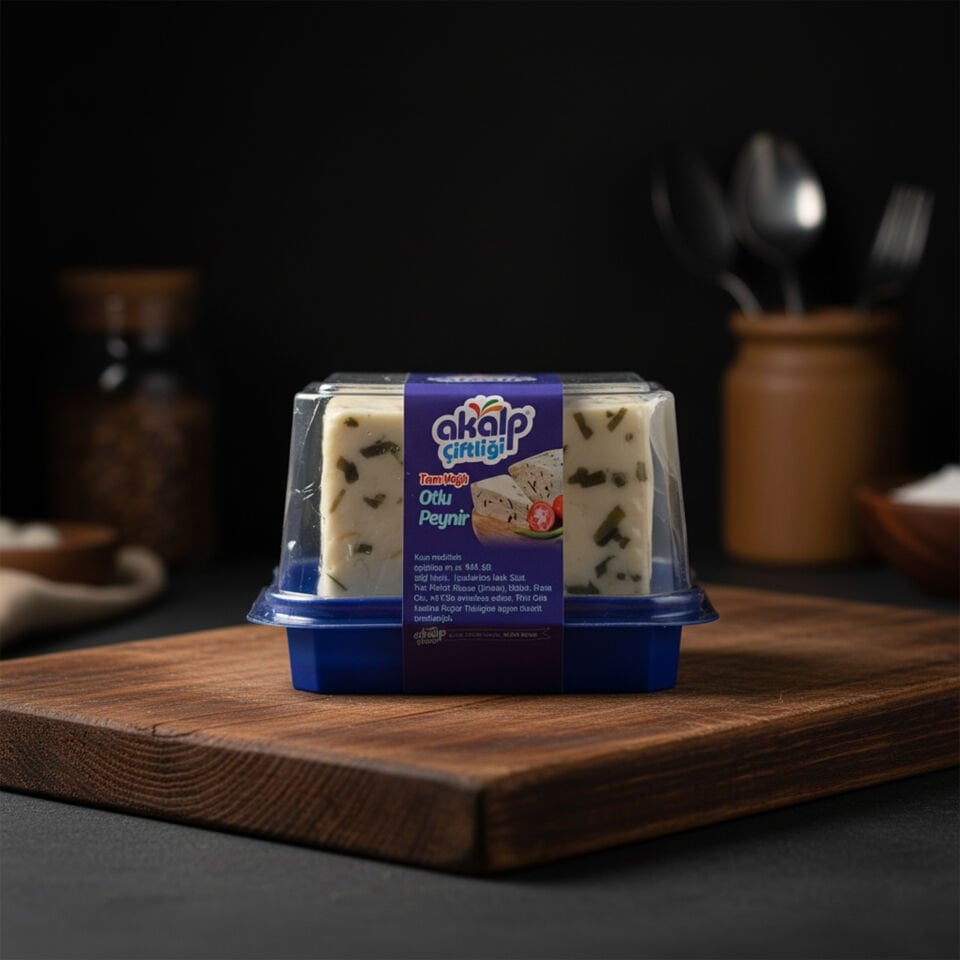 Tam Yağlı Otlu Peyniri 500Gr
