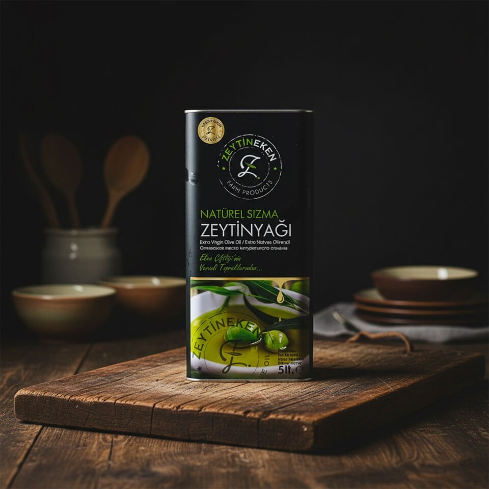 Natürel Sızma Zeytinyağı Soğuk Sıkım 5 LT